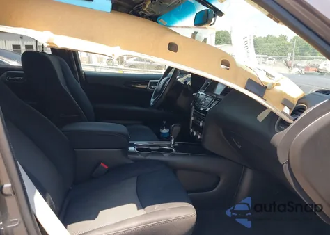 2017 Nissan Pathfinder Sv из США, поврежденный, VIN 5N1DR2MN0HC913937